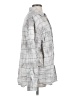 Zara Gray Long Sleeve Button-Down Shirt Size S - photo 4