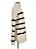 The Drop Stripes Ivory Turtleneck Sweater Size S - photo 4