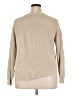 Maurices 100% Polyester Solid Tan Pullover Sweater Size XXL - photo 2