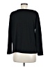 Mario Serrani Black Long Sleeve Top Size M - photo 2