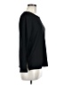 Mario Serrani Black Long Sleeve Top Size M - photo 4