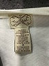 Eyelash Couture 100% Polyester Chevron-herringbone Ivory Pullover Sweater Size M - photo 7
