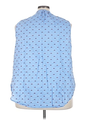GNW Sleeveless Button-Down Shirt (view 2)