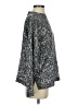 Eileen Fisher Tweed Black Gray Silk Pullover Sweater Size S (petite) - photo 4