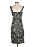 Sangria Animal Print Silver Cocktail Dress Size 4 - photo 2