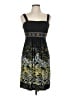 INTERMISSION Paisley Black Cocktail Dress Size 6 - photo 1