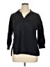 Calme Black Pullover Sweater Size XL - photo 1