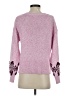 Ann Taylor LOFT Hearts Pink Pullover Sweater Size XS - photo 2