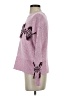Ann Taylor LOFT Hearts Pink Pullover Sweater Size XS - photo 5