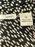 Next 100% Polyester Animal Print Silver Long Sleeve Blouse Size S - photo 7