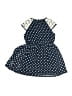 Beebay 100% Polyester Polka Dots Blue Dress Size 9-12 mo - photo 2
