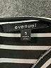 Evenuel Stripes Black Casual Dress Size S - photo 7