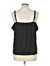 Shein Black Sleeveless Blouse Size 12 - photo 2