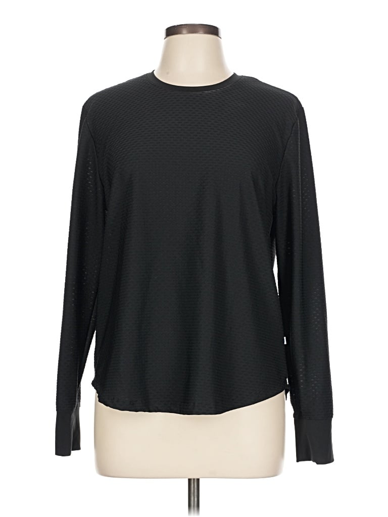 Pre-owned Addison Bay Long Sleeve T-shirt In Black