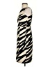Evan Picone Stripes Animal Print Multi Color Ivory Cocktail Dress Size 4 - photo 5