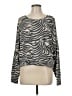 Express Animal Print Tan Pullover Sweater Size M - photo 1