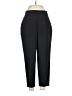 Athleta Solid Black Dress Pants Size 8 (petite) - photo 1
