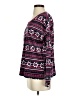 Unbranded Print Purple Pullover Sweater Size S - photo 5