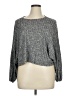 Forever 21 Plus Metallic Gray Pullover Sweater Size 1X - photo 1