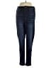 American Eagle Outfitters Solid Blue Jeans Size 4 - photo 1