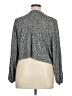 Forever 21 Plus Metallic Gray Pullover Sweater Size 1X - photo 2