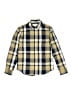 Nordstrom 100% Cotton Plaid Yellow Long Sleeve Button-Down Shirt Size 8 - 10 - photo 1