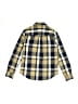 Nordstrom 100% Cotton Plaid Yellow Long Sleeve Button-Down Shirt Size 8 - 10 - photo 2