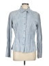 Express 100% Leather Blue Blazer Size 13 - 14 - photo 1