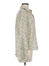 Assorted Brands 100% Polyester Polka Dots Ivory 3/4 Sleeve Blouse Size M - photo 4