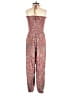 Free People 100% Rayon Paisley Red Jumpsuit Size XS - photo 2