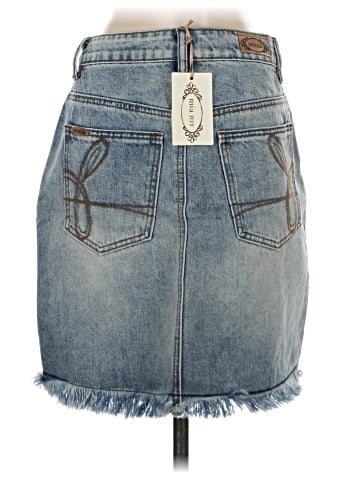 Mia Joy Denim Skirt (view 2)