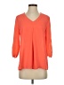 Brixon Ivy 100% Polyester Orange 3/4 Sleeve Blouse Size S - photo 1