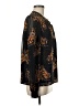CAbi 100% Polyester Print Black Long Sleeve Blouse Size M - photo 4