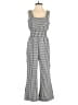 Assorted Brands Houndstooth Gray Jumpsuit Size S - photo 1