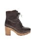 Kork-Ease 100% Leather Brown Gray Boots Size 7 - photo 1
