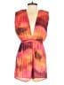 PrettyLittleThing 100% Polyester Tie-dye Orange Cocktail Dress Size 0 - photo 1