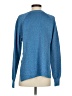 J.Crew Metallic Blue Pullover Sweater Size S - photo 2