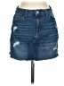 Vanilla Star Blue Denim Skirt Size 27 waist - photo 1