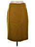 J.Crew 100% Wool Solid Brown Wool Skirt Size 4 - photo 1