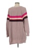 Express Color Block Pink Pullover Sweater Size M - photo 2