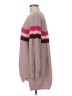 Express Color Block Pink Pullover Sweater Size M - photo 5