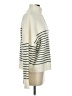 Double Zero Stripes Ivory Pullover Sweater Size S - photo 4