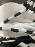 Assorted Brands Stripes Gray Black One Piece Swimsuit Size L - photo 3