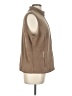 Karen Scott Sport 100% Polyester Tan Vest Size L (petite) - photo 4