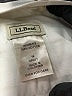 L.L.Bean 100% Cotton Solid Tan Ivory Khaki Shorts Size 16 - photo 3