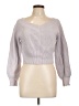 Happily Grey Gray Pullover Sweater Size L - photo 1