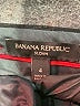 Banana Republic Solid Black Dress Pants Size 4 - photo 7