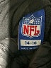 NFL 100% Polyester Black Pullover Hoodie Size 14 - 16 - photo 3