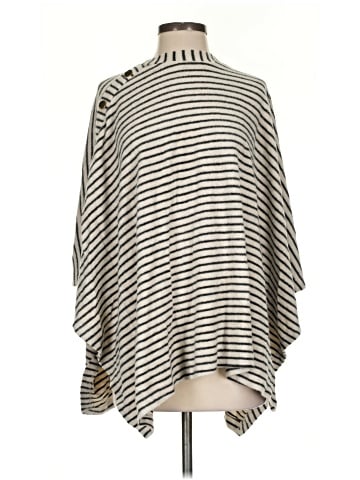 Pure Navy Poncho (view 1)