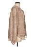By Together 100% Polyester Tan Long Sleeve Blouse Size L - photo 4